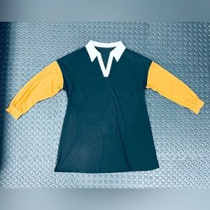 SHEIN Dress for Womens. Size Medium, Color Black/Khaki.